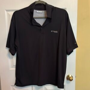 Columbia Black Performance Polo Shirt